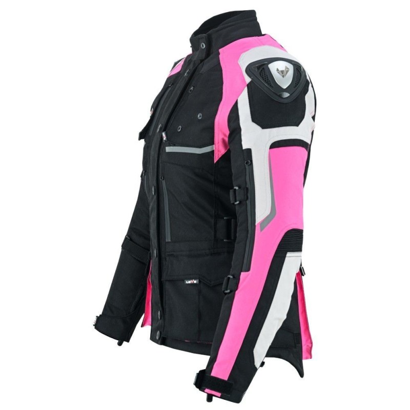 cazadora tricapa para moto, chaqueta LOVO para moto