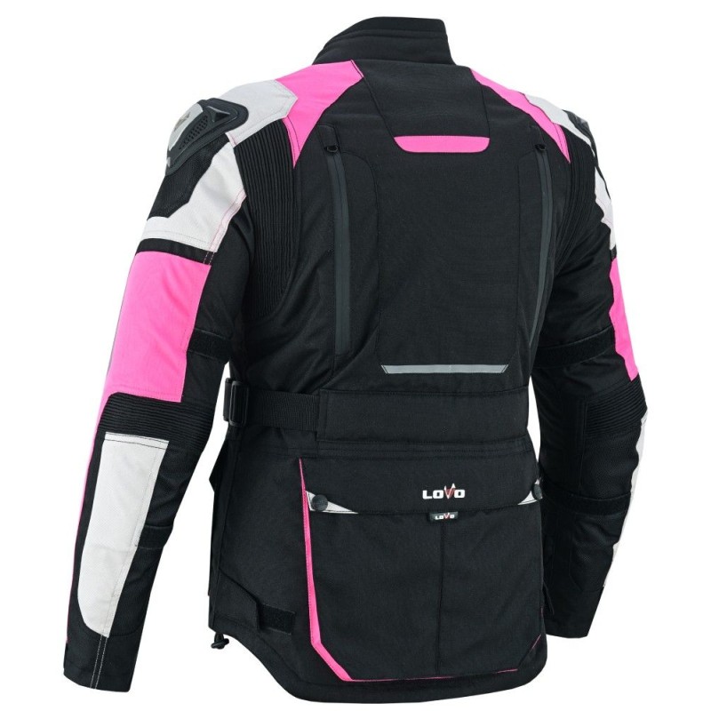 cazadora tricapa para moto, chaqueta LOVO para moto