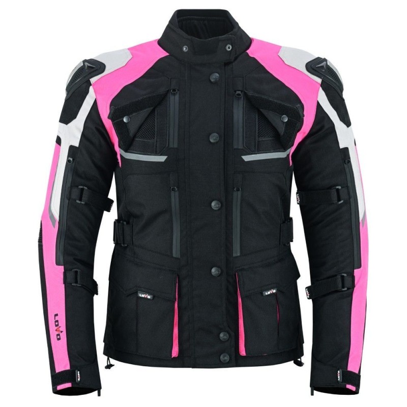 cazadora tricapa para moto, chaqueta LOVO para moto