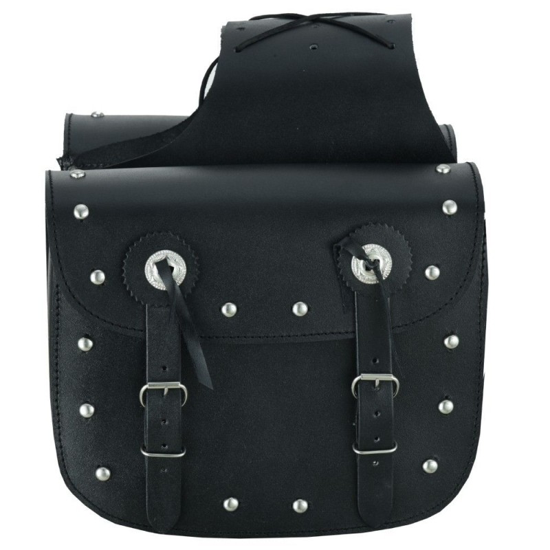 ALFORJES DE COURO PARA MOTO 14 X 2 LITROS