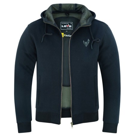Sweat à Capuche Moto Armuré (Unisexe) | LOVO