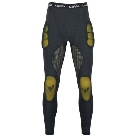 Protections Genou Moto RTX - Rondelles Coulissantes Floro Yellow - Niveau CE 2