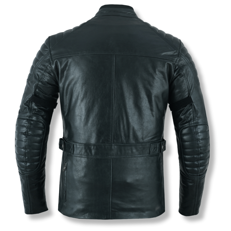 Leder Motorradjacke 3/4 Länge