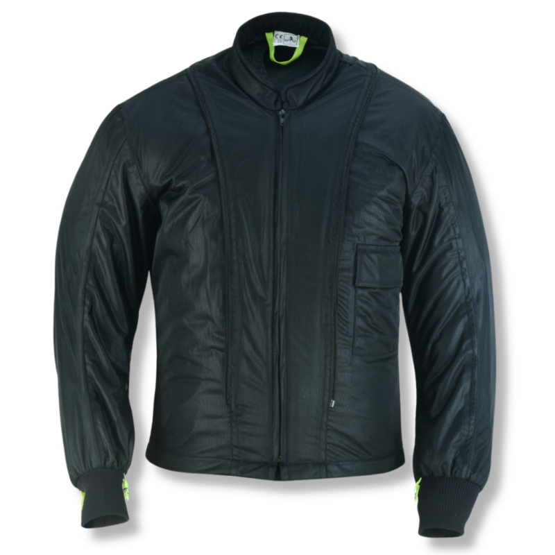 Jaqueta Premium 3/4 para moto de três camadas, adequada para as quatro estações, fluorescente para homens