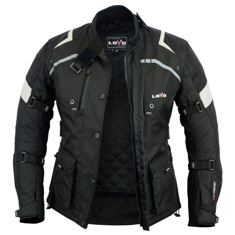 LvR63-Highway / Blouson ¾ pour moto (Femme)