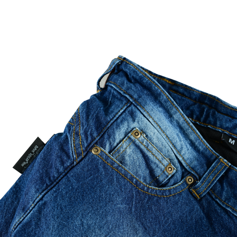 Jean moto élastique ajusté | Pantalon de moto