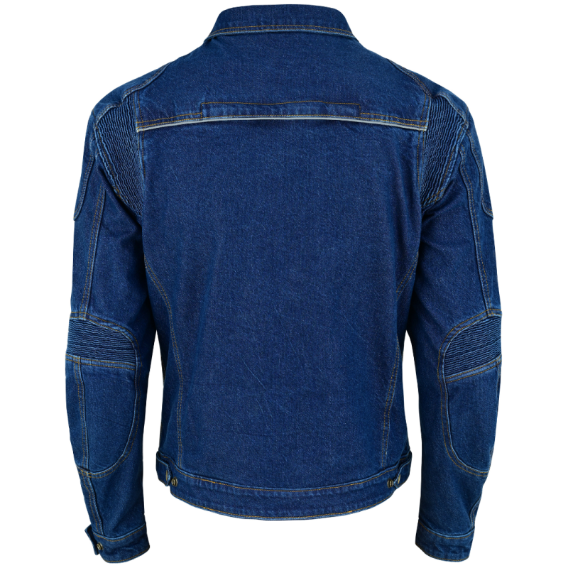 Chaqueta vaquera elástica ajustada para moto | Cazadora de moto