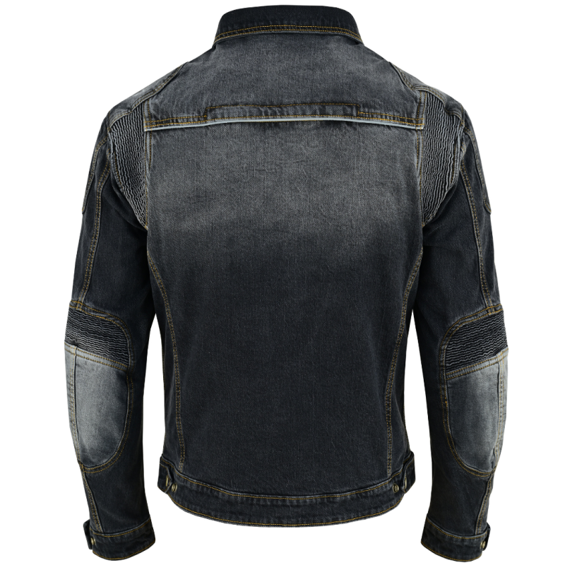 Veste moto en jean élastique ajustée | Blouson de moto
