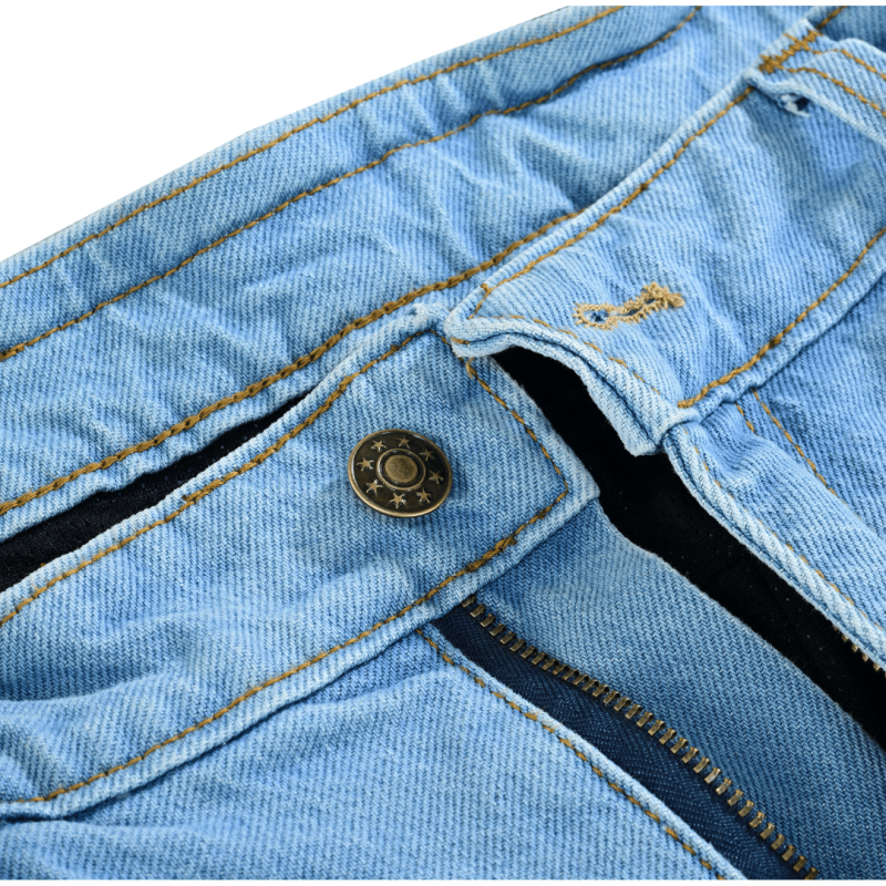 Vaqueros elásticos estrechos para moto | Pantalones de moto