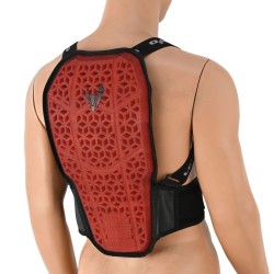 LvUx40-MaxGuard / Protetor dorsal para moto Nível 2 – Unissexo de alta segurança