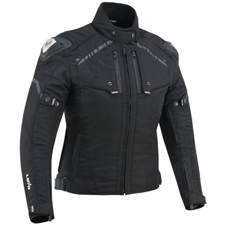 cazadora tricapa de mujer para moto, chaqueta LOVO para moto
