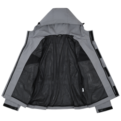 LvIj7-RainForce / Wasserdichte Motorradjacke Unisex – Leichte Regenbekleidung
