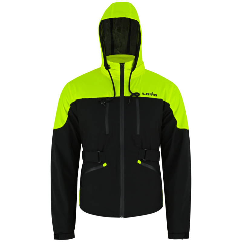 LvIj8-RainForce / Wasserdichte Motorradjacke Unisex – Leichte Regenbekleidung