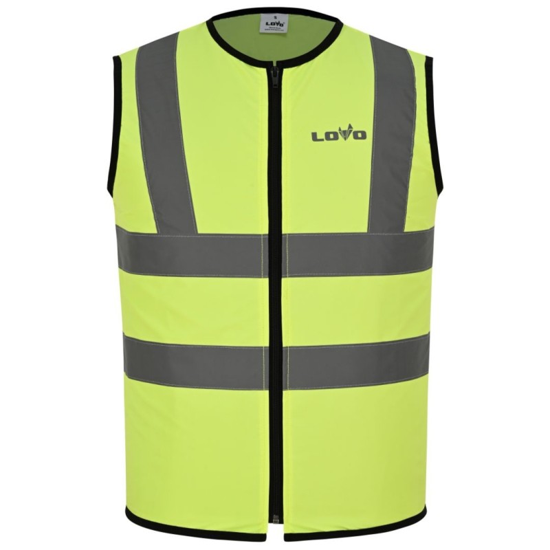 LvIs01_Guard – Gilet Basique Haute Visibilité LOVO, Jaune Fluorescent