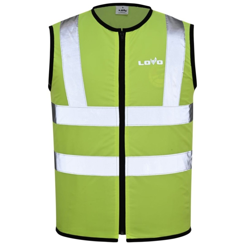 LvIs01_Guard – Gilet Base ad Alta Visibilità LOVO, Giallo Fluorescente