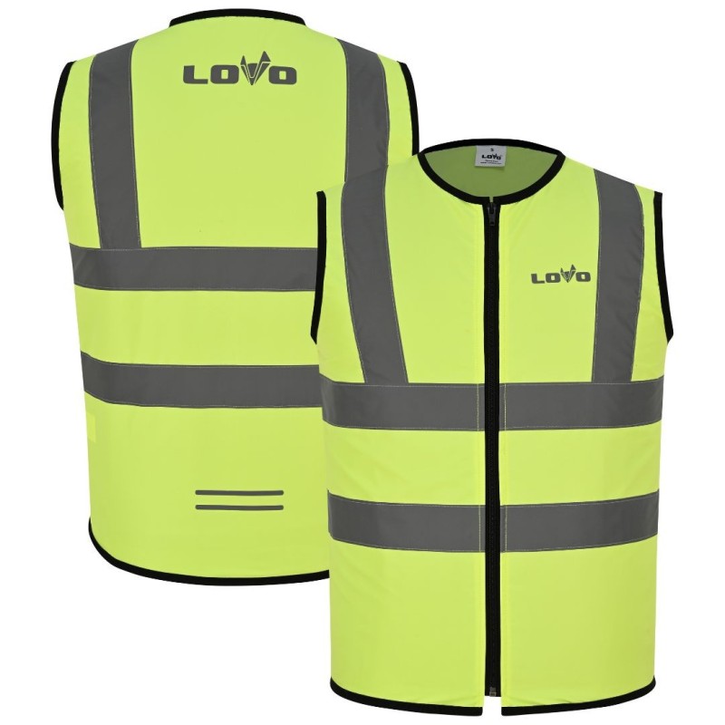 LvIs01_Guard – Gilet Base ad Alta Visibilità LOVO, Giallo Fluorescente