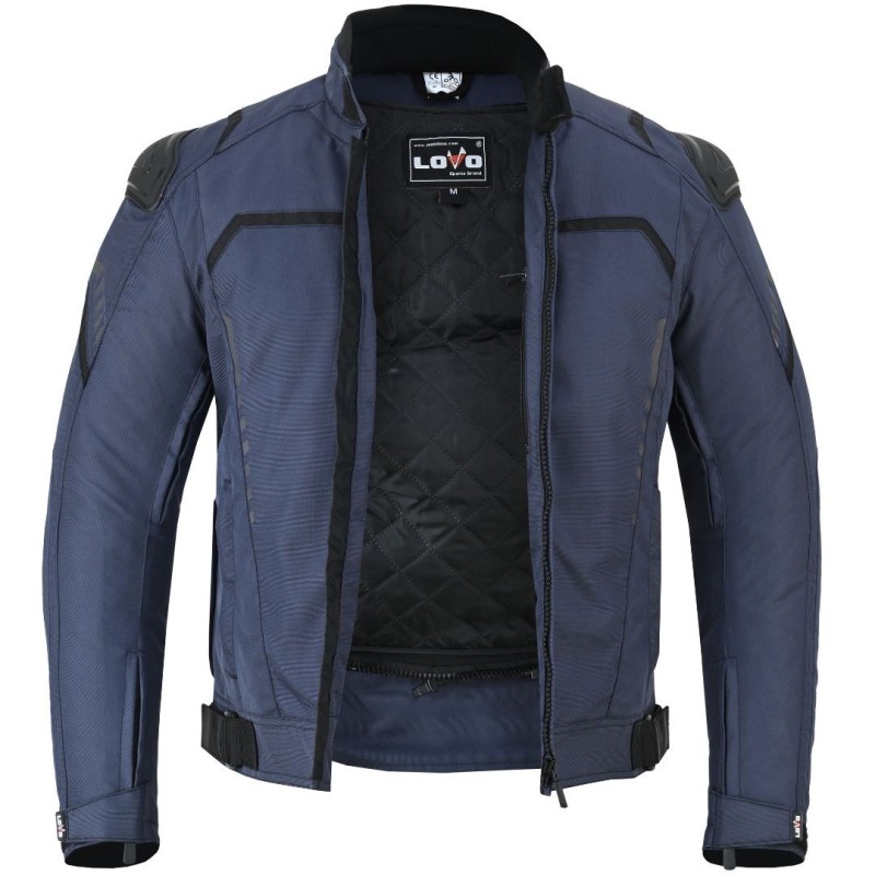 cazadora para moto, chaqueta LOVO para moto, chaqueta corta para moto