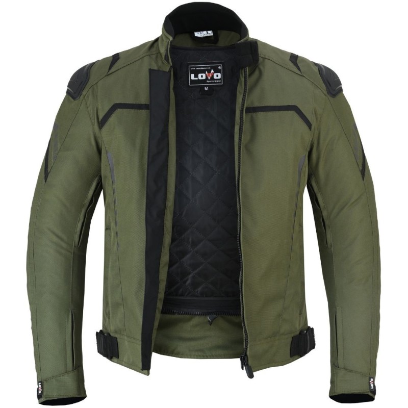 cazadora para moto, chaqueta LOVO para moto, chaqueta corta para moto