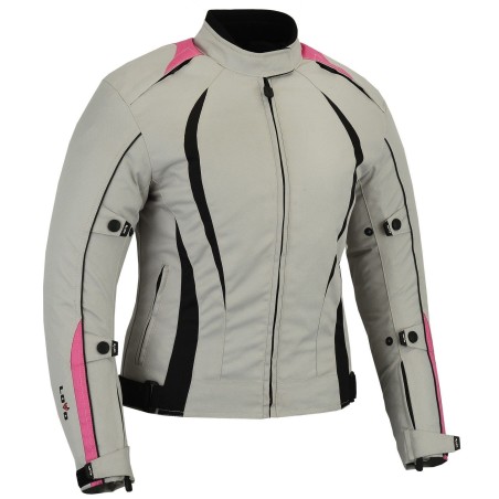 LvN77-Bold / Chaqueta Corta para Moto (Mujer)
