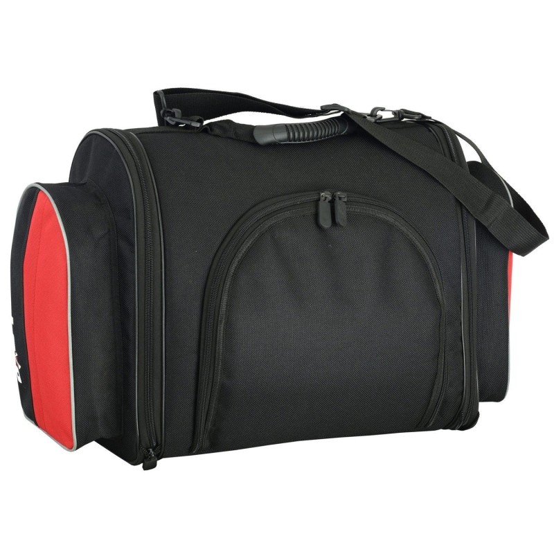 Alforjas laterales con bolsa trasera para moto