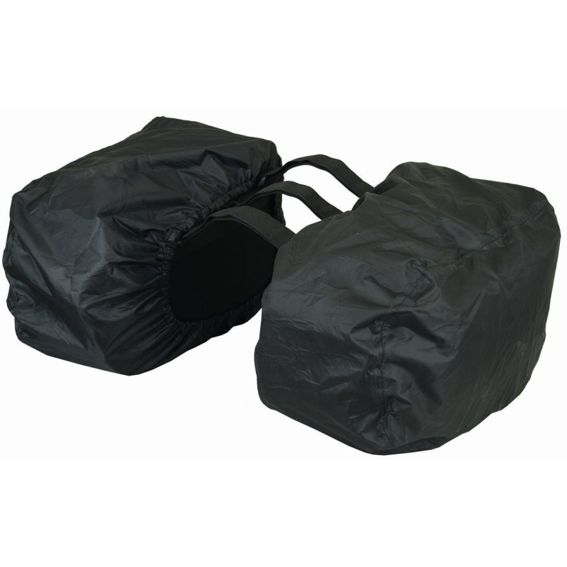 Alforjas laterales con bolsa trasera para moto