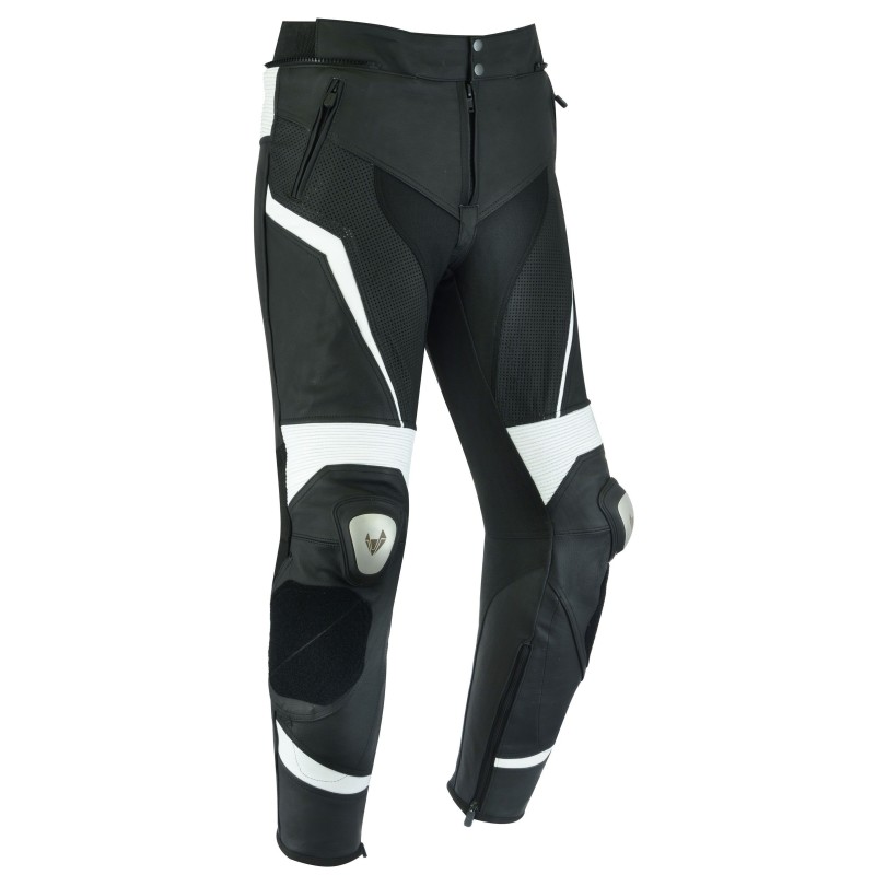 Pantalon de moto en cuir (Unisexe)
