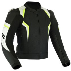 Chaqueta de cuero para moto (Unisex)