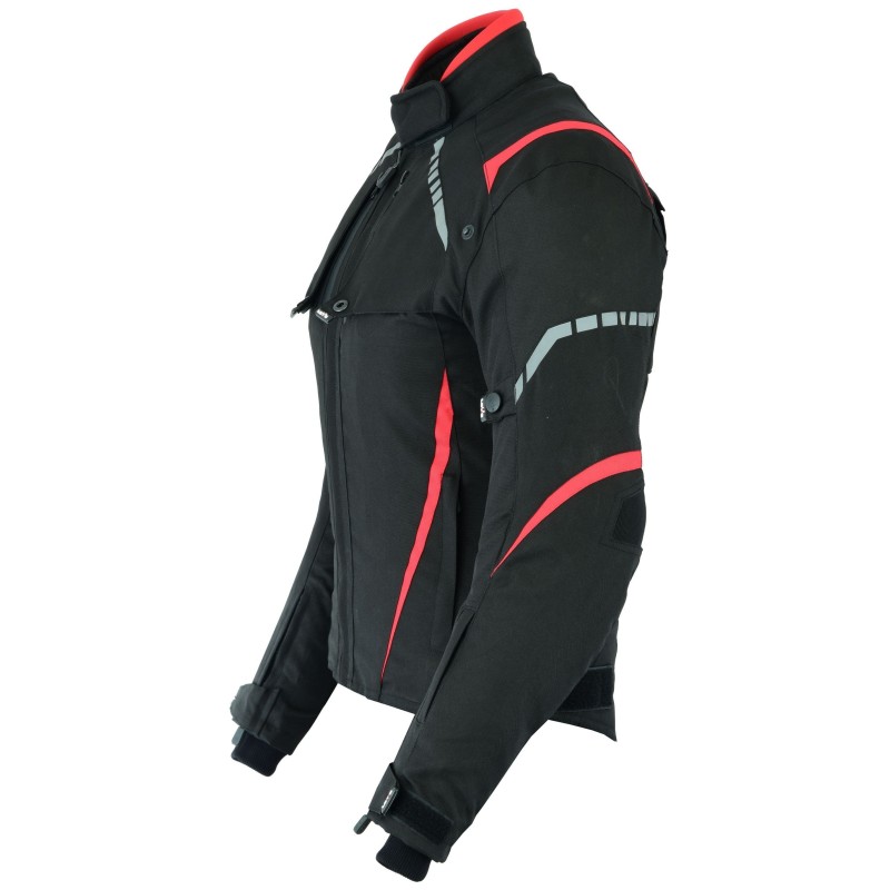 All-season three-layer jacket for motorcycles (for women)