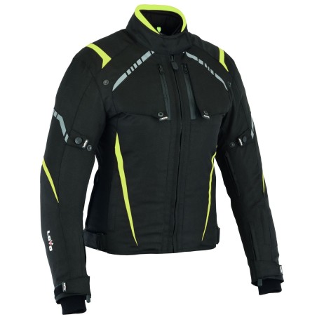 Chaqueta tricapa de toda estación para moto (Mujer)