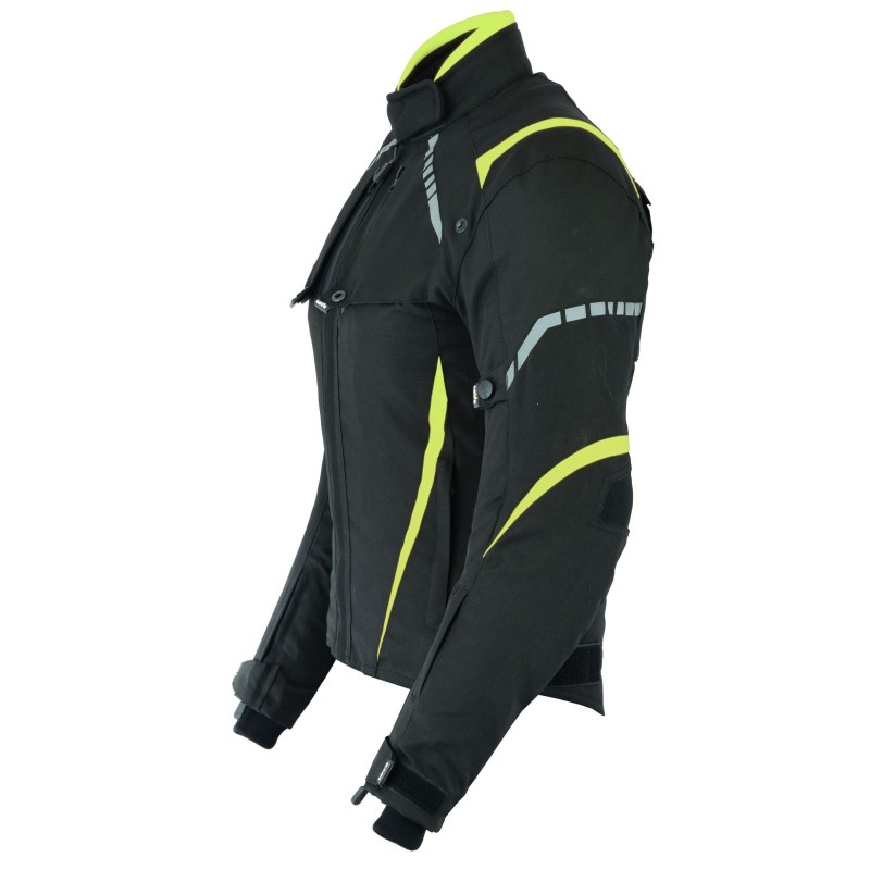 Chaqueta tricapa de toda estación para moto (Mujer)