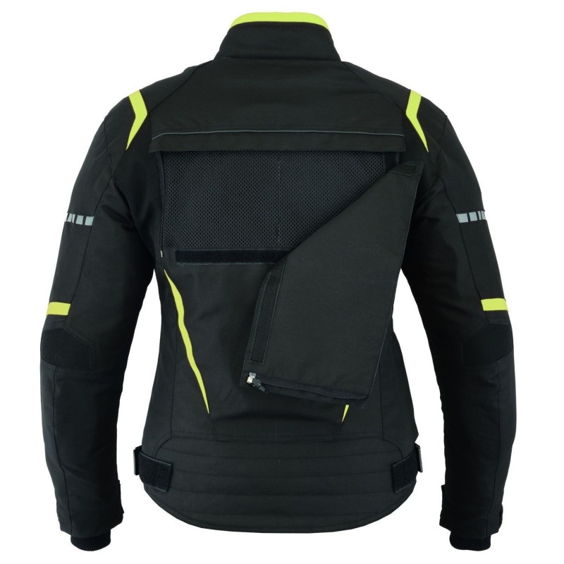 Veste trois saisons toutes saisons pour motos (Femme)