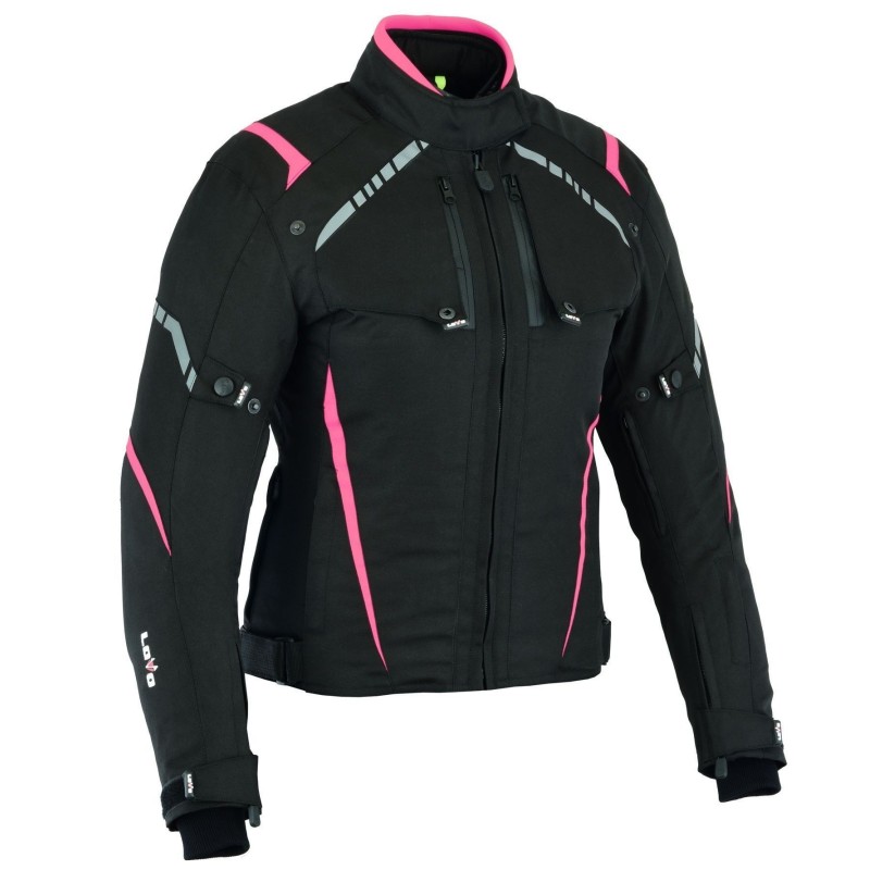 Chaqueta tricapa de toda estación para moto (Mujer)