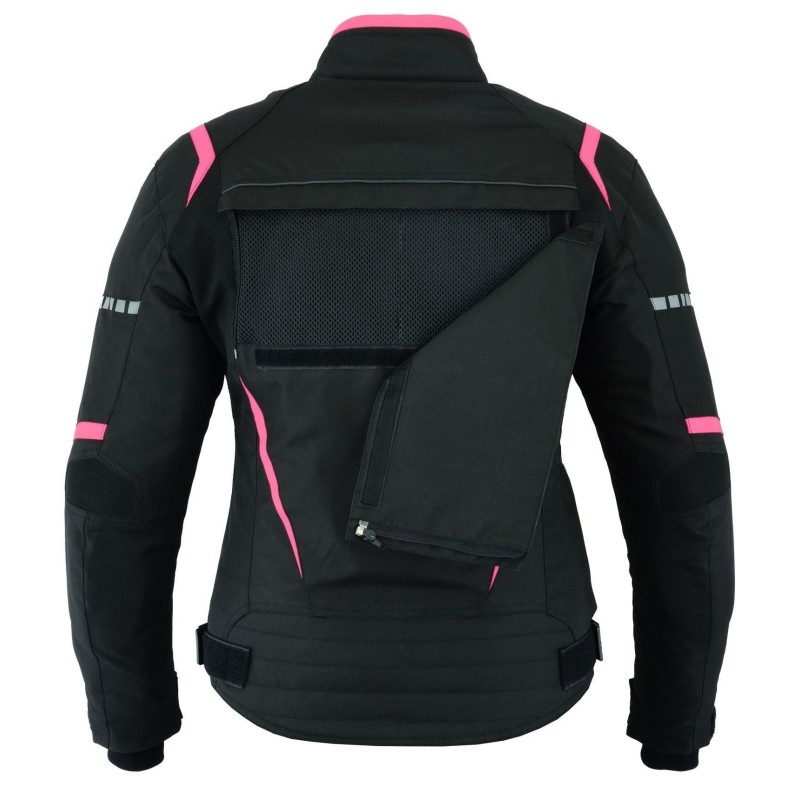 Veste trois saisons toutes saisons pour motos (Femme)