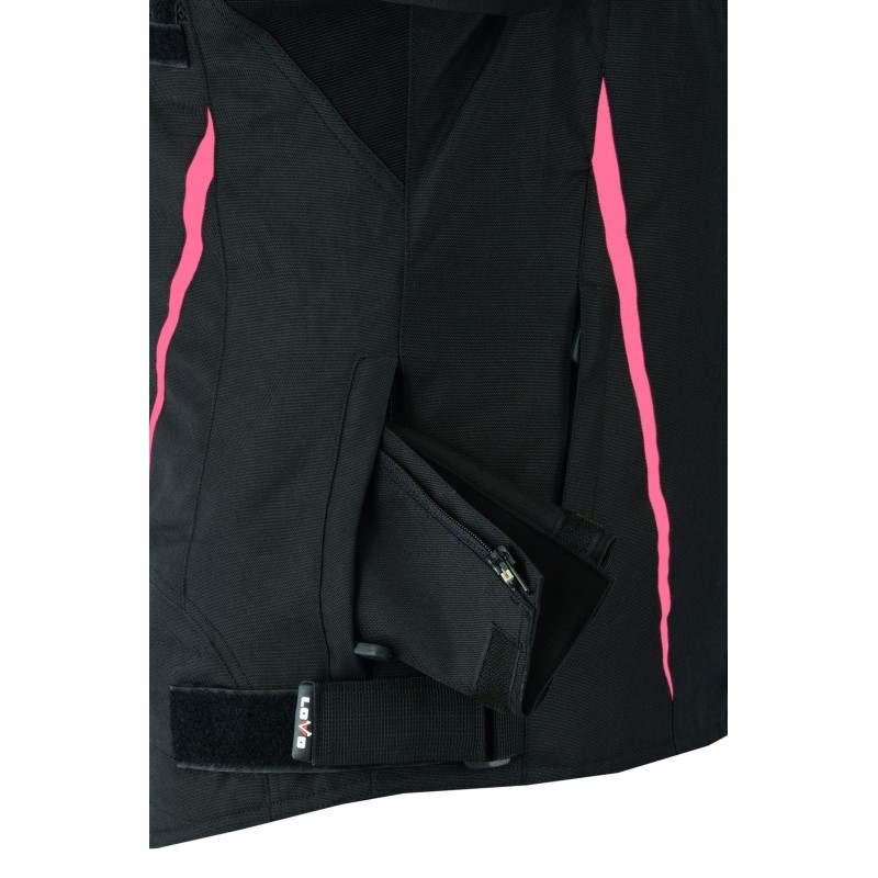 Chaqueta tricapa de toda estación para moto (Mujer)