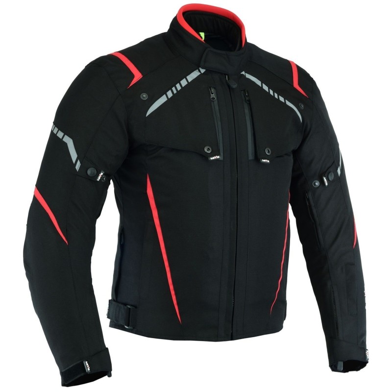 Chaqueta tricapa de toda estación para moto (Hombre)