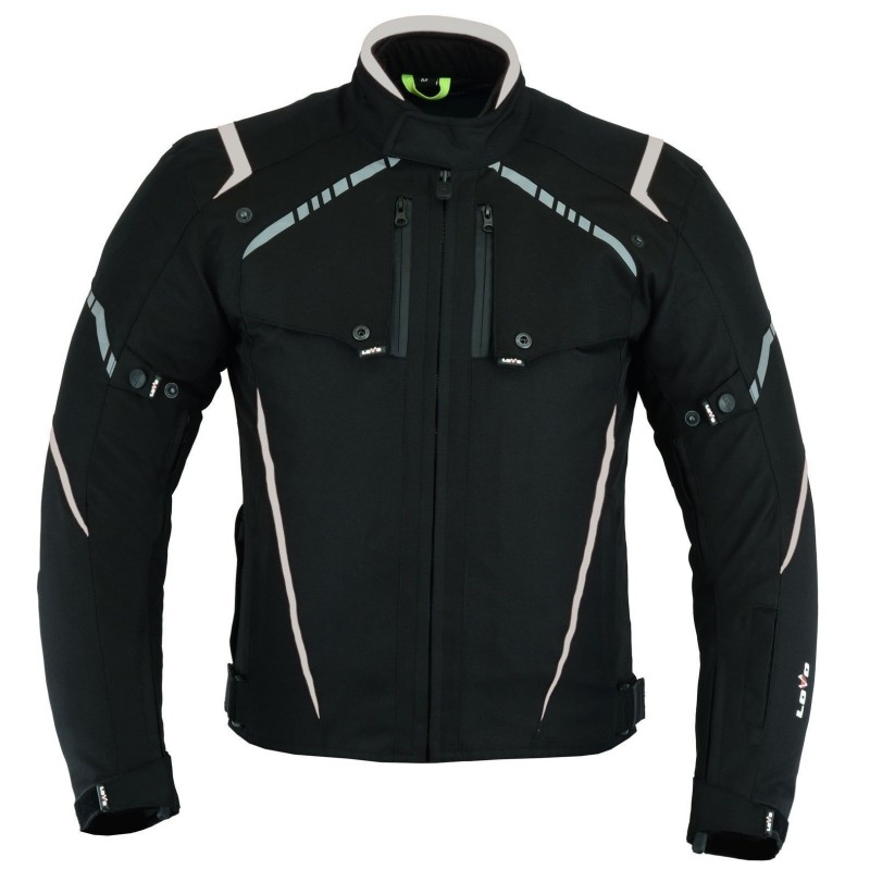 Chaqueta tricapa de toda estación para moto (Hombre)