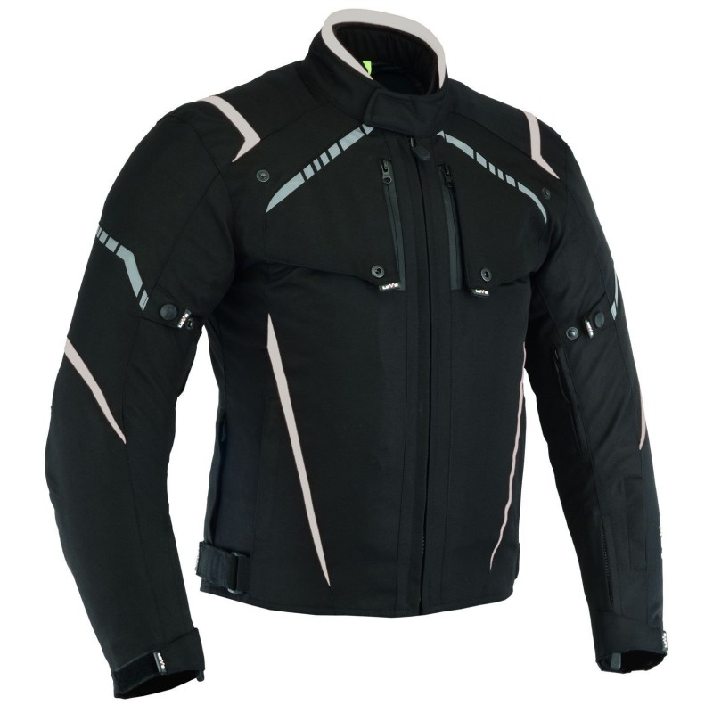 Chaqueta tricapa de toda estación para moto (Hombre)