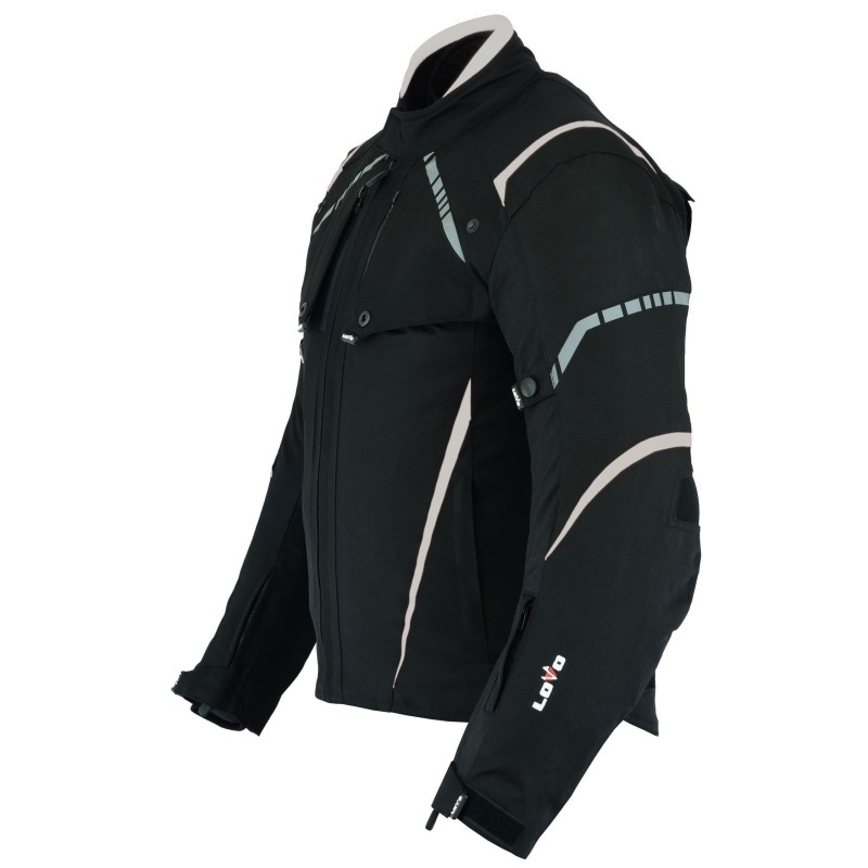 Chaqueta tricapa de toda estación para moto (Hombre)