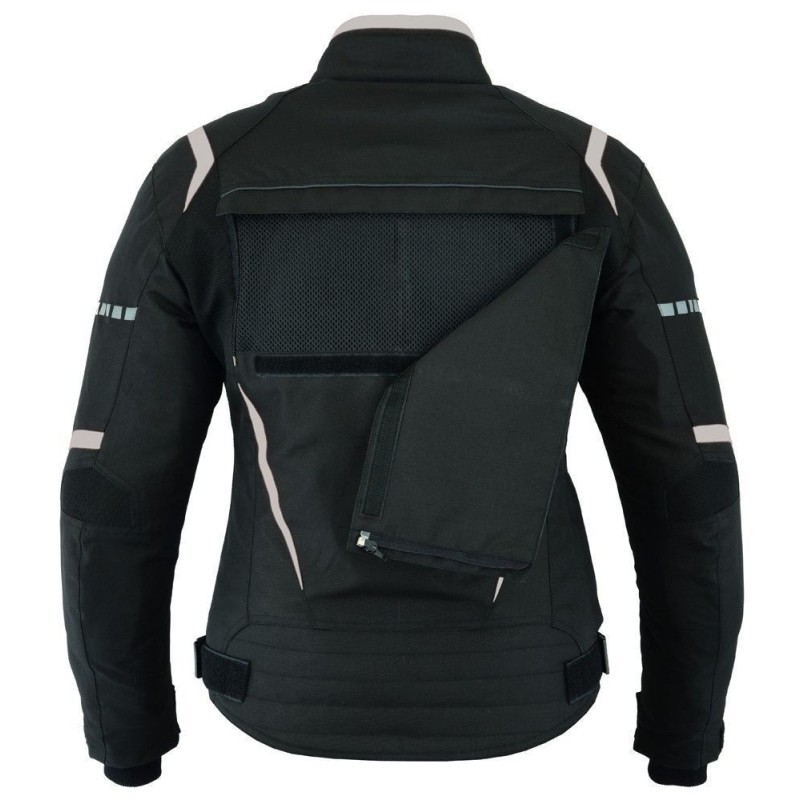 LvE30-ELITE / Chaqueta tricapa de toda estación para moto (Mujer)