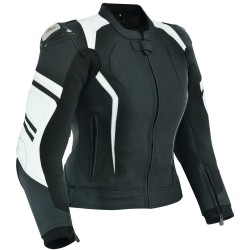 Chaqueta de cuero para moto (Unisex)