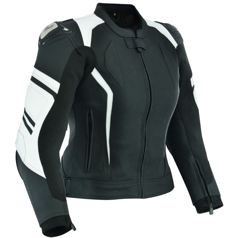 Chaqueta de cuero para moto (Unisex)