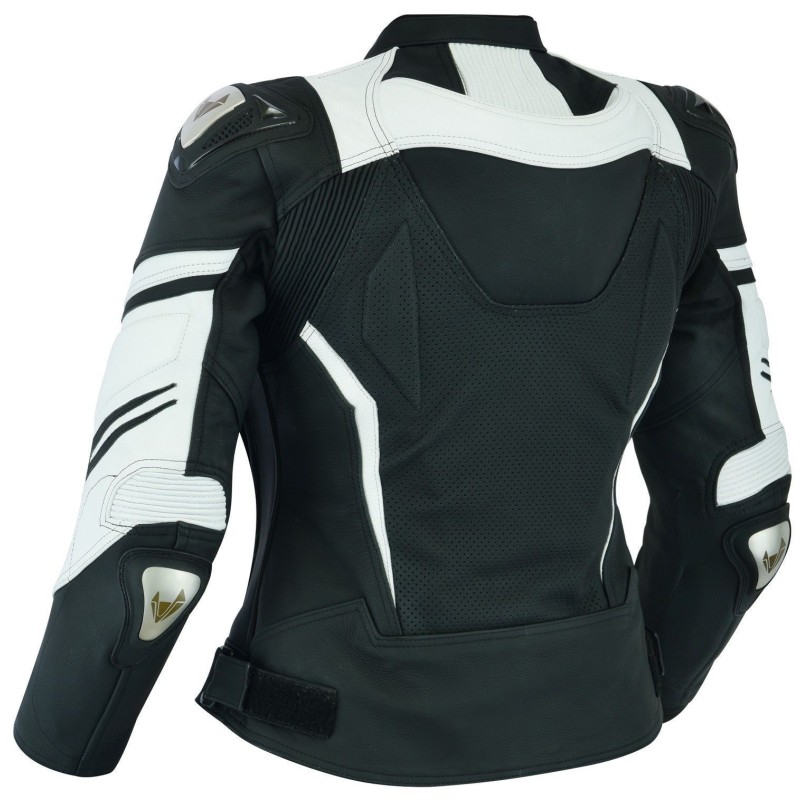 Chaqueta de cuero para moto (Unisex)