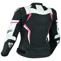 Chaqueta de cuero para moto (Mujer)