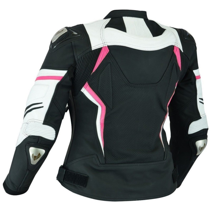 Jaqueta de couro para moto (mulheres)