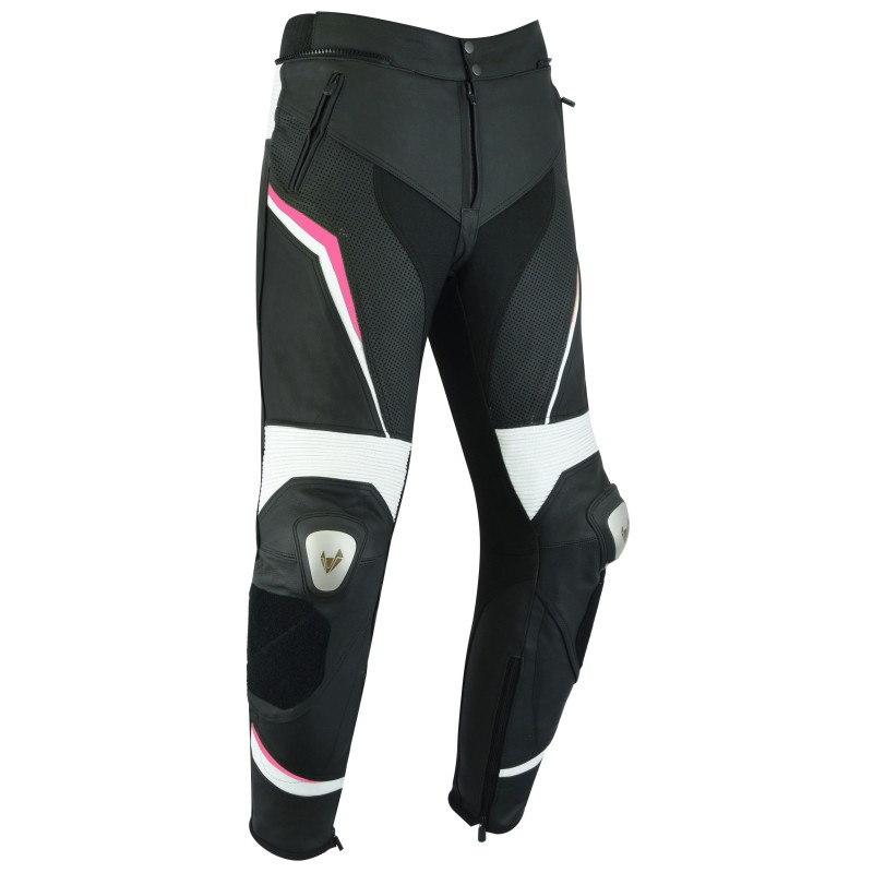 Pantalon de moto en cuir (femmes)