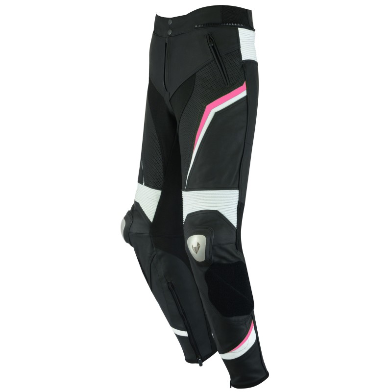 Pantalon de moto en cuir (femmes)
