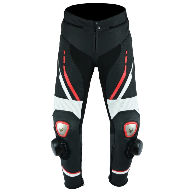 Pantalon de moto en cuir (Unisexe)