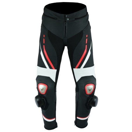 Pantalones de cuero para moto (Unisex)