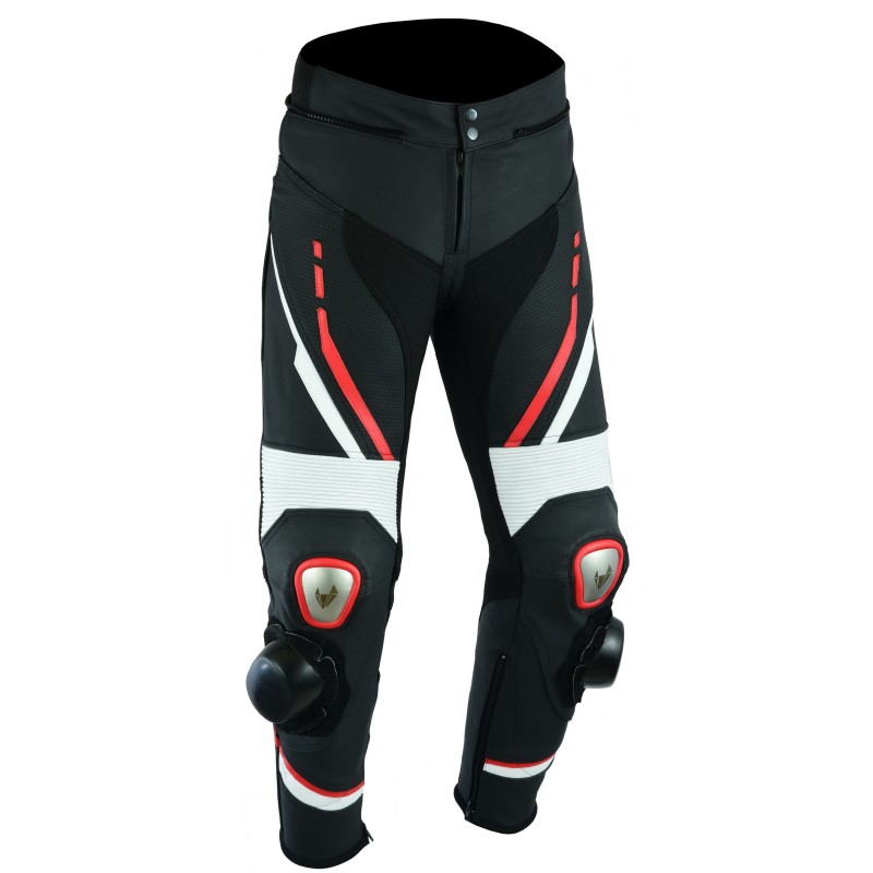 Pantalon de moto en cuir (Unisexe)