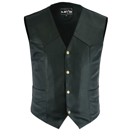 Coletes de couro de moto unisex